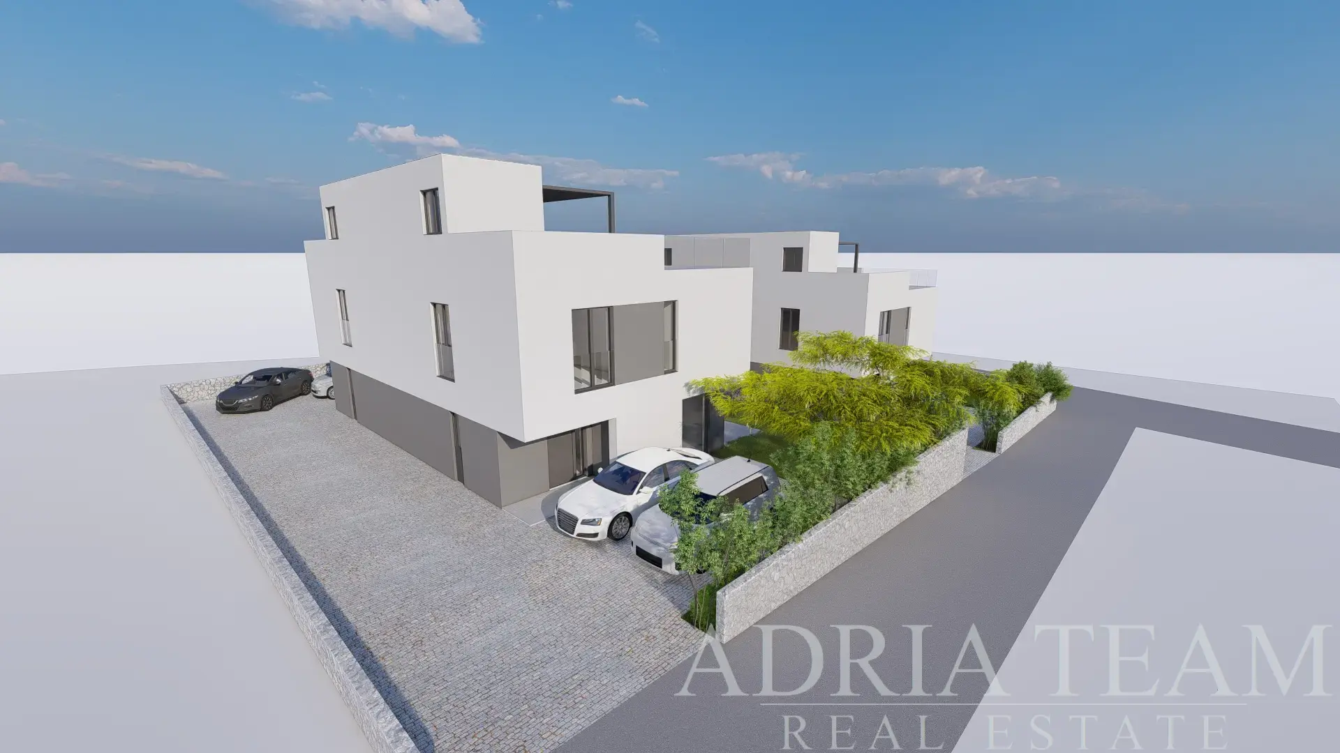 ATTRACTIVE BUILDING LAND WITH CONCEPTUAL DESIGN – MOLAT, BREGULJE